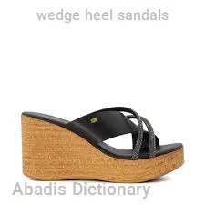 wedge heel sandals